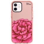Peony Rózsaszín iPhone 12/12 Pro Tok