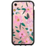 Rózsaszín Floral iPhone 8/7/SE 2020/SE 2022 Tok