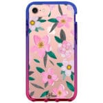 Rózsaszín Floral iPhone 8/7/SE 2020/SE 2022 Tok