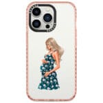 Pregnant Blonde Kryt iPhone 14 Pro Tok