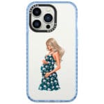 Pregnant Blonde iPhone 13 Pro Tok