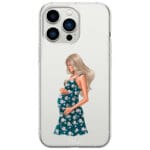 Pregnant Blonde iPhone 13 Pro Tok