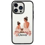 Queens Brown Hair iPhone 13 Pro Tok