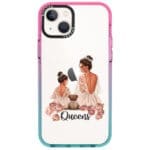 Queens Brown Hair iPhone 14 Tok