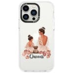 Queens Brown Hair iPhone 13 Pro Tok