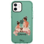 Queens Brown Hair iPhone 12/12 Pro Tok