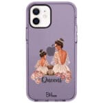 Queens Brown Hair iPhone 12/12 Pro Tok