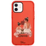 Queens Brown Hair iPhone 12/12 Pro Tok