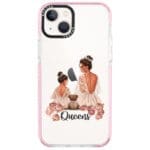 Queens Brown Hair iPhone 13 Tok