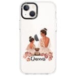 Queens Brown Hair iPhone 13 Tok