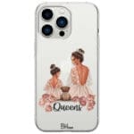 Queens Brown Hair iPhone 13 Pro Tok