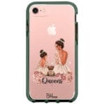 Queens Brown Hair iPhone 8/7/SE 2020/SE 2022 Tok
