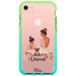 Queens Brown Hair iPhone 8/7/SE 2020/SE 2022 Tok