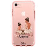 Queens Brown Hair iPhone 8/7/SE 2020/SE 2022 Tok