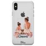 Queens Brown Hair iPhone X/XS Tok