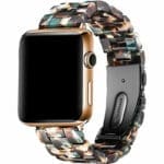 Resin Strap Szíj Apple Watch SE/11/10/9/8/7/6/5/4/3 (42/41/40/38mm) Kék Bloom