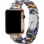 Resin Strap Szíj Apple Watch SE/11/10/9/8/7/6/5/4/3 (42/41/40/38mm) Kék Water