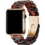 Resin Strap Szíj Apple Watch SE/11/10/9/8/7/6/5/4/3 (42/41/40/38mm) Dark Méz