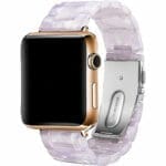 Resin Strap Szíj Apple Watch SE/11/10/9/8/7/6/5/4/3 (42/41/40/38mm) Flash Fehér
