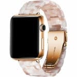 Resin Strap Szíj Apple Watch SE/11/10/9/8/7/6/5/4/3 (42/41/40/38mm) Rózsaszín Bloom