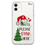 Santa Please Stop Here iPhone 11 Tok
