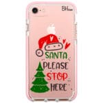 Santa Please Stop Here iPhone 8/7/SE 2020/SE 2022 Tok