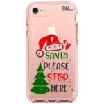 Santa Please Stop Here iPhone 8/7/SE 2020/SE 2022 Tok