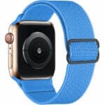 Scrunchie Szíj Apple Watch SE/11/10/9/8/7/6/5/4/3 (42/41/40/38mm) Kék