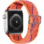Scrunchie Szíj Apple Watch SE/11/10/9/8/7/6/5/4/3 (42/41/40/38mm) Bohemia Orange