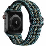 Scrunchie Szíj Apple Watch SE/11/10/9/8/7/6/5/4/3 (42/41/40/38mm) Bohemia Tourquise