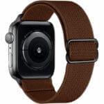 Scrunchie Szíj Apple Watch SE/11/10/9/8/7/6/5/4/3 (42/41/40/38mm) Coffee