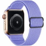 Scrunchie Szíj Apple Watch SE/11/10/9/8/7/6/5/4/3 (42/41/40/38mm) Lavender
