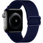 Scrunchie Szíj Apple Watch SE/11/10/9/8/7/6/5/4/3 (42/41/40/38mm) Navy Kék