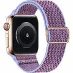 Scrunchie Szíj Apple Watch SE/11/10/9/8/7/6/5/4/3 (42/41/40/38mm) New Lavender