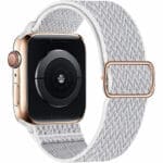 Scrunchie Szíj Apple Watch SE/11/10/9/8/7/6/5/4/3 (42/41/40/38mm) Pearl