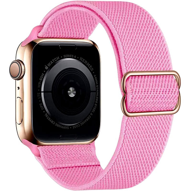 Scrunchie Szíj Apple Watch SE/11/10/9/8/7/6/5/4/3 (42/41/40/38mm) Rózsaszín