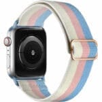 Scrunchie Szíj Apple Watch SE/11/10/9/8/7/6/5/4/3 (42/41/40/38mm) Fehér Rózsaszín Kék