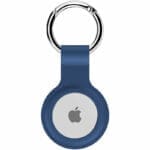 Silicone Key Ring Tok for AirTag Dark Kék