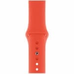 Silicone Szíj Apple Watch SE/11/10/9/8/7/6/5/4/3/Ultra 1/2/3 (44/45/46/49mm) Apricot