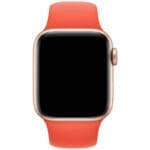 Silicone Szíj Apple Watch SE/11/10/9/8/7/6/5/4/3/Ultra 1/2/3 (44/45/46/49mm) Apricot