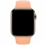 Silicone Szíj Apple Watch SE/11/10/9/8/7/6/5/4/3/Ultra 1/2/3 (44/45/46/49mm) Cantaloupe