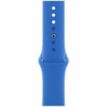 Silicone Szíj Apple Watch SE/11/10/9/8/7/6/5/4/3/Ultra 1/2/3 (44/45/46/49mm) Capri Kék