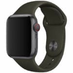 Silicone Szíj Apple Watch SE/11/10/9/8/7/6/5/4/3/Ultra 1/2/3 (44/45/46/49mm) Cocoa