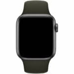 Silicone Szíj Apple Watch SE/11/10/9/8/7/6/5/4/3/Ultra 1/2/3 (44/45/46/49mm) Cocoa