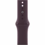 Silicone Szíj Apple Watch SE/11/10/9/8/7/6/5/4/3/Ultra 1/2/3 (44/45/46/49mm) Dark Cherry