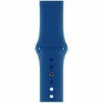 Silicone Szíj Apple Watch SE/11/10/9/8/7/6/5/4/3/Ultra 1/2/3 (44/45/46/49mm) Delft Kék