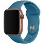 Silicone Szíj Apple Watch SE/11/10/9/8/7/6/5/4/3/Ultra 1/2/3 (44/45/46/49mm) Denim Kék