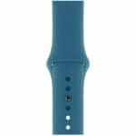 Silicone Szíj Apple Watch SE/11/10/9/8/7/6/5/4/3/Ultra 1/2/3 (44/45/46/49mm) Denim Kék