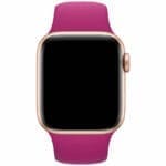 Silicone Szíj Apple Watch SE/11/10/9/8/7/6/5/4/3/Ultra 1/2/3 (44/45/46/49mm) Dragon Fruit