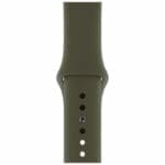 Silicone Szíj Apple Watch SE/11/10/9/8/7/6/5/4/3/Ultra 1/2/3 (44/45/46/49mm) Khaki